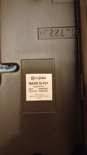 Baby car seat Cybex + Isofit