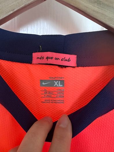 Genuine Barcelona FC Nike Jersey Signed