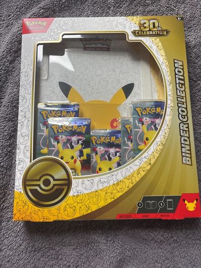 30th Celebration Pokemon Binder Collection Box