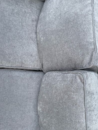 Grey L shaped corner sofa