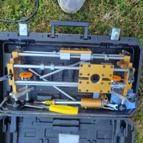 door lock drill out device