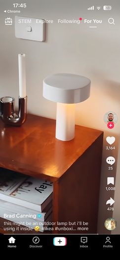 Ikea Solvinden Table lamp