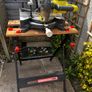 RYOBI EMS190DC 18V One+ Mitre Saw + Workmate Image 5