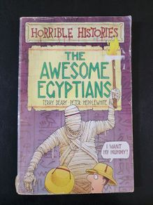 Horrible Histories: Awesome Egyptians: by Terry Deary and Peter Hepplewhite  (Paperback,