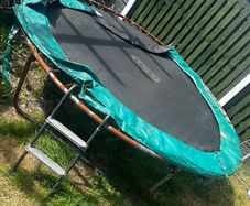 Free 10 ft trampoline rusted