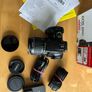 Canon EOS 400D with kit lens in box with acessories Image 2