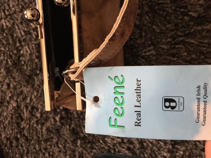 Brand New FENNE Real Leather Clutch