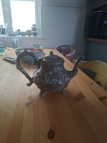 Silver Tea Pot circa 1850s