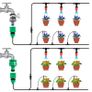 Irrigation System Greenhouse Watering Systems 1/4 INCH 50FT DIY Auto Drip Irrigation Kit Garden Accessories Automatic Irrigation Equipment for Plants/Lawn Image 2