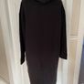 dress black hooded sweatshirt size small oversized fit up to size 14 Image 8