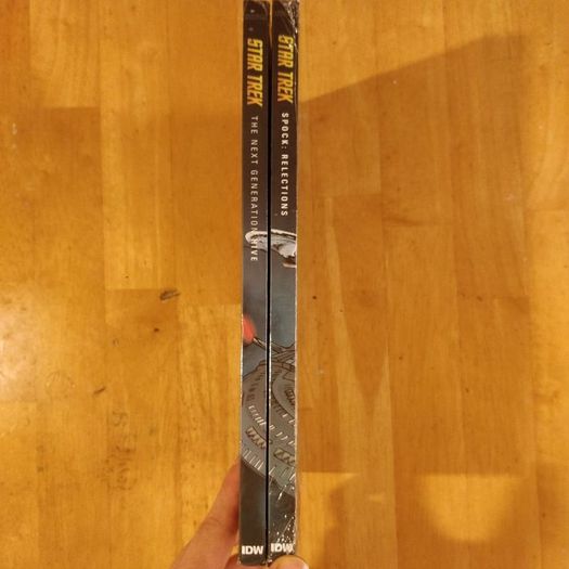 Star Trek Hardback Graphic Novels x2
