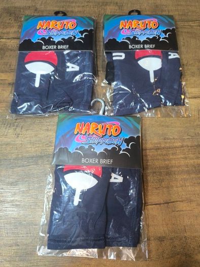 Near vintage 3 pairs Naruto boxers size small