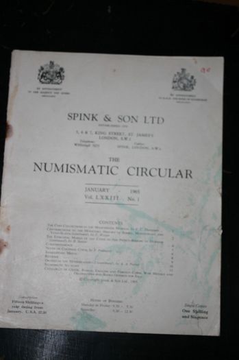 Spink & Son  -  Numismatic Circular