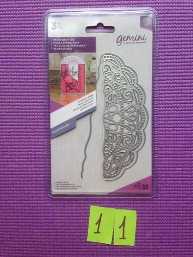 Metal dies, stamps and embossing folders