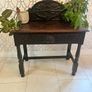 Vintage Oak Green Man Carved console Image 8
