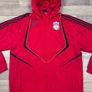 Vintage 2009 Adidas Liverpool Rain Jacket Mens Large Image 2