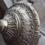 Vintage 1940s - 60s Gold Guilded Onyx Ashtray Stand Image 7