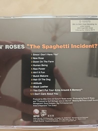 Guns N' Roses CD  - The Spaghetti Incident?