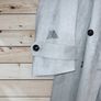 4th Arq BODHI Suede Trench Coat Smoky Blue Image 5