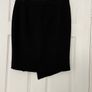 Savida (Dunnes Stores) Black Asymmetric Hem Skirt - Size 12- New with Tags Image 3