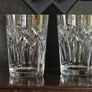 Vintage Edinburgh Crystal Glasses PAIR Image 2