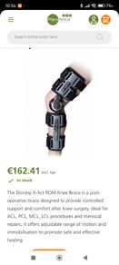 DonJoy X-ROM Knee Brace