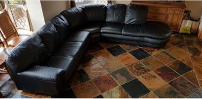 Leather Corner Sofa
