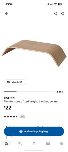 Sigfinn Monitor stand