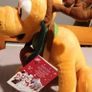 Disney store hoilday   plush/soft toy   PLUTO hot cocoa with  reindeer antlers Image 3