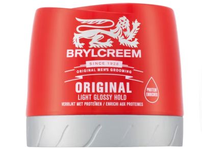 Brylcreem Hair Cream | Original Light Glossy Hold | 250ml