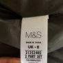 M&S green coat Image 4