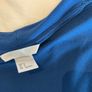 Stunning H&M royal Blue wrap style dress with tie waist long sleeve Image 5