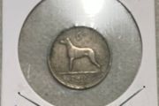Irish Sixpence 1964