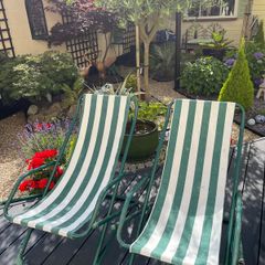 Two Foldable Sunloungers