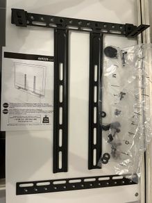 AVF Universal Soundbar Bracket Mount (469225) - Up to 10kg/22lbs - Fits Above/Below TV or Monitor