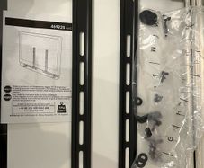 AVF Universal Soundbar Bracket Mount (469225) - Up to 10kg/22lbs - Fits Above/Below TV or Monitor