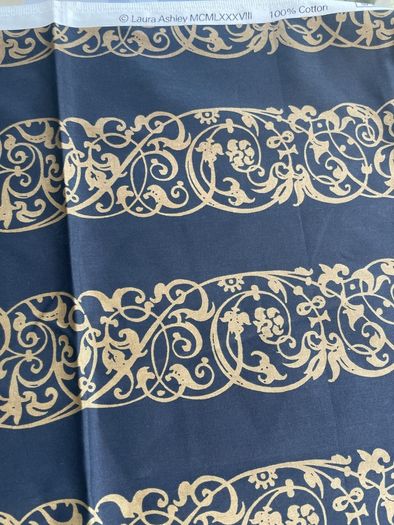 Laura Ashley vintage cotton fabric
