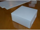 Job Lot of 10 cake boxes Size very large 14x14x6 inches - 35.5 x 35.5 x 15.5 cm Brand New flat pack