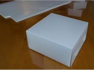 main image for ad Job Lot of 10 cake boxes Size very large 14x14x6 inches - 35.5 x 35.5 x 15.5 cm Brand New flat pack