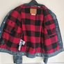 LEVI'S denim TRUCKER  JACKET blue Size Small mens Image 7