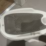 Foldable Baby Bath with Newborn Support White/Grey Image 2