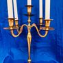 brass candelabra Image 2