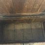 Antique Carved Oak Coffer Image 7