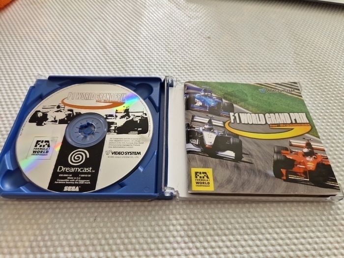 F1 World Grand Prix For Dreamcast Sega Games Original