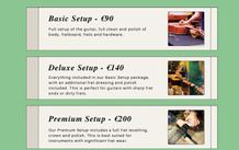 Guitar Repairs and Setups