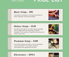 Guitar Repairs and Setups