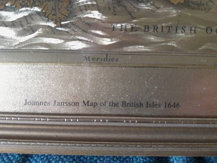 Vintage John Speed 1610 Copper  Map of Essex andJoannes Jansson Map Of The British Isles 1646