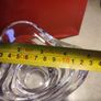 Tipperary Clear Crystal Candle Holder Clear Bowl Dish Marked 5 inches. Image 9