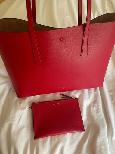 Kate Spade leather tote with purse