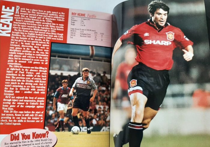 man United vintage book1996